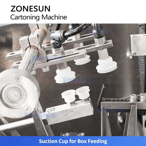 ZONESUN ZS-MSZH80 Automatic Feeding Cartoning Machine for Cosmetics