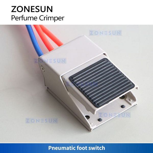 ZONESUN ZS-YG08Z Pneumatic Perfume Crimping Machine  Perfume Capping Machine