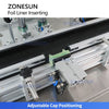 ZONESUN ZS-RG001 Benchtop Automatic Aluminum Foil Liner Inserting Machine for Bottle Cap Lining