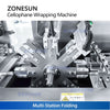 ZONESUN ZS-BT220 Automatic Cellophane Overwrapping Machine for Perfume Cosmetic Box