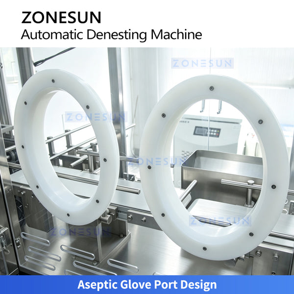 ZONESUN ZS-DM1 Automatic Prefilled Syringe De-nesting Machine for Tub Nest