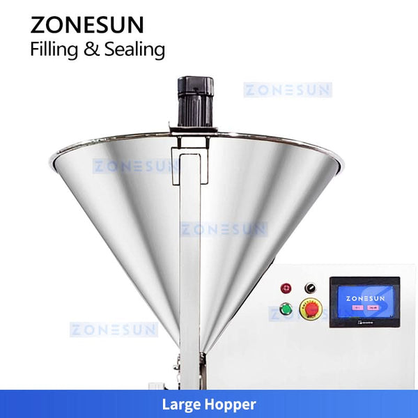 ZONESUN ZS-FAL180G4 Automatic Rotor Pump Weighing Filling and Sealing Line for Paste