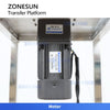 ZONESUN ZS-LP10 Right Angle Transfer Corner Turning Conveyor Bottle Direction Changer For Production Line