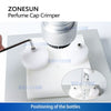 ZONESUN ZS-TYG2 Manual Perfume Crimping Machine for Spray Bottle Caps