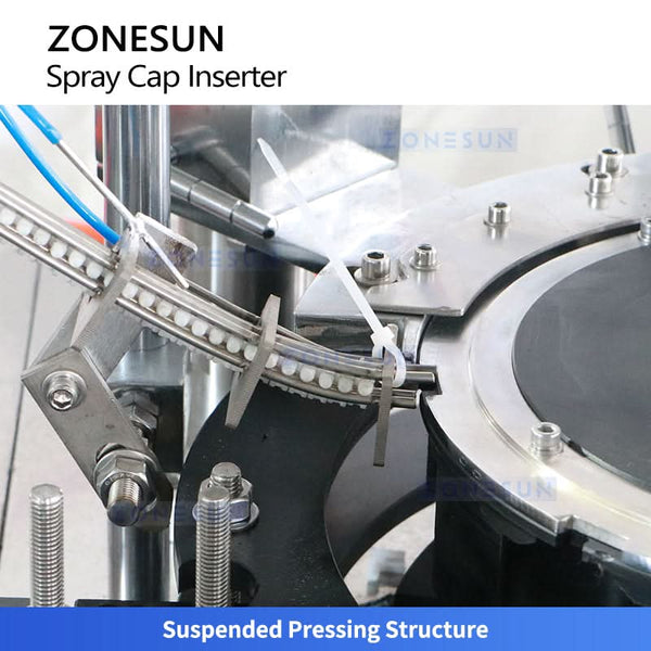 ZONESUN ZS-WIM05 Automatic Spray Nozzle Assembly Machine for Sprayers Aerosol Cans