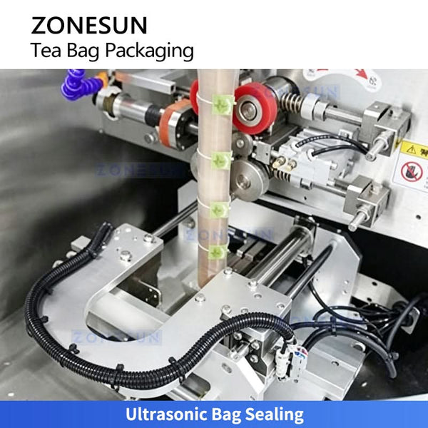 ZONESUN ZS-FS90 Automatic Inner and Outer Tea Bag Packaging Machine Teabag Line