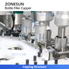 ZONESUN ZS-AFC70 Automatic Dual-Station Roll-on Bottle Filling and Capping Machine