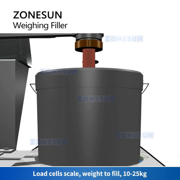 ZONESUN ZS-WF4 Explosion-Proof Paint Bucket Weighing Filling Machine