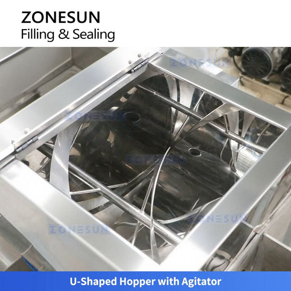 ZONESUN ZS-FS220U Automatic VFFS Sachet Liquid and Paste Filling Sealing Machine
