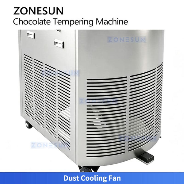 ZONESUN ZS-CG25 Commercial Continuous Chocolate Tempering & Pouring Machine