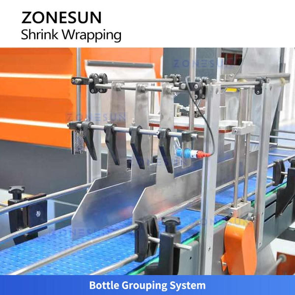 ZONESUN ZS-SPL8 Automatic Shrink Wrapping Machine Heat Shrink Packaging Machine for PE Film