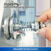 ZONESUN ZS-KZJ100 Elastic Cord Tying Machine Bundling Solution for Cables Vegetables Printing