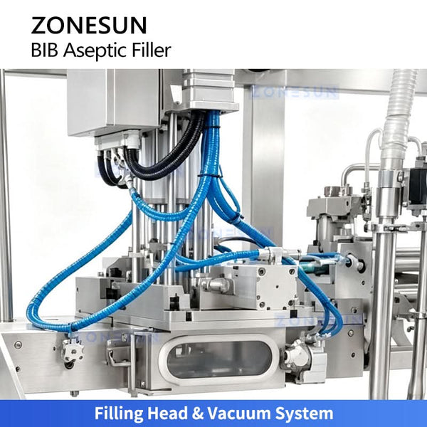 ZONESUN ZS-BIB210 Automatic Bag in Box Filling Machine for Wine Juice