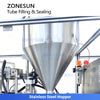 Stainless steel hopper