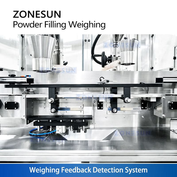 ZONESUN ZS-FM6A Dual Auger Powder Filling Machine – High Precision