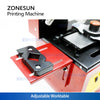 ZONESUN ZS-SYM175 Automatic Electric Pad Printing Machine 10x60mm Logo Text Silicone Pad Printer