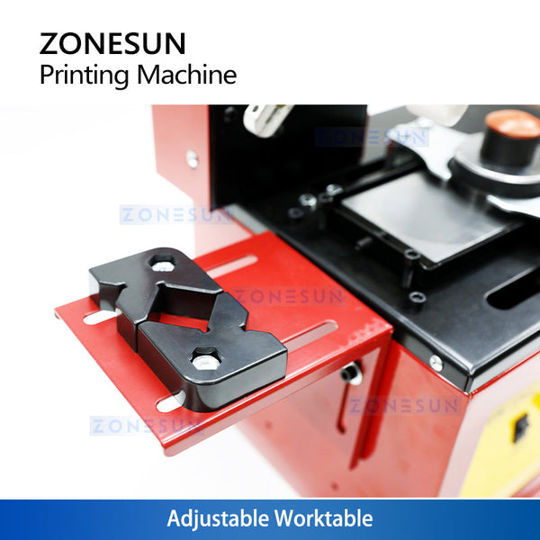 ZONESUN ZS-SYM175 Automatic Electric Pad Printing Machine 10x60mm Logo Text Silicone Pad Printer