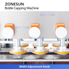 ZONESUN ZS-XG440B Automatic Continuous Motion Inline Capping Machine for Bottle Screw Caps