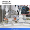 ZONESUN ZS-AFC13A Peristaltic Pump Eye Drops Small Bottle Liquid Filling Capping Machine