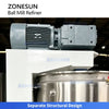 ZONESUN ZS-BM150 Commercial Chocolate Ball Mill Refiner Fine Grinder for Cocoa Nut Paste