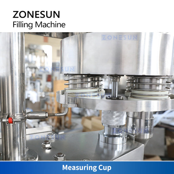 ZONESUN ZS-KL02S Automatic Volumetric Cup Measuring Granule Salt Beans Filling Machine