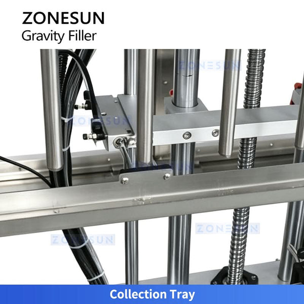Zonesun ZS-YT8T-8ZL Automatic 4 Nozzles Pneumatic Liquid Filling Machine