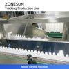 ZONESUN ZS-VTXG50 Servo Tracking Filling Machine Automatic Cap Dropping and Screw Capping System 3-in-1 Monoblock