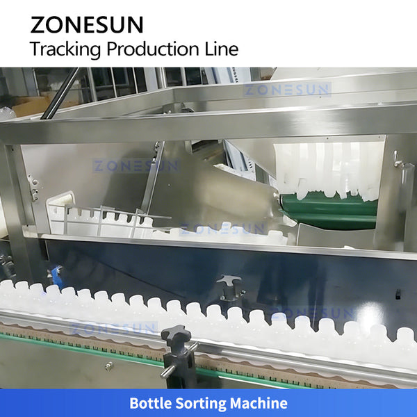 ZONESUN ZS-VTXG50 Servo Tracking Filling Machine Automatic Cap Dropping and Screw Capping System 3-in-1 Monoblock