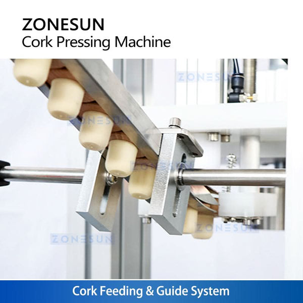 Zonesun ZS-XG16D1 Wine Bottle Corking Machine with Automatic Cap Feed