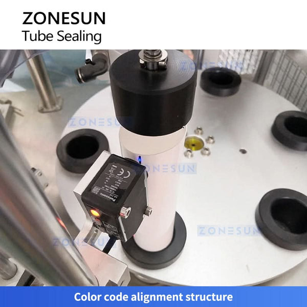 ZONESUN ZS-FS005U Semi-Automatic Ultrasonic Tube Sealing Machine Plastic Tube Sealer