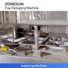 ZONESUN ZS-GWF7 Automatic Plastic Box Packaging Machine Clamshell Food Container Box Packing Machine