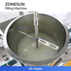 ZONESUN ZS-VTGTL2 Automatic Gear Pump Paste Filling Machine for Vaseline and Wax