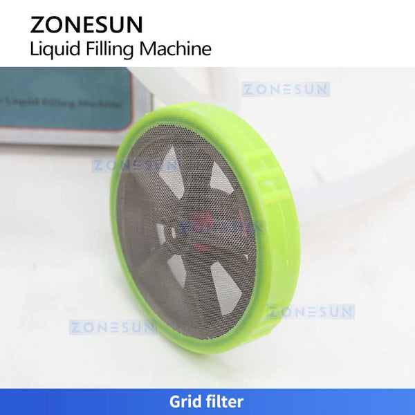 ZONESUN ZS-GFK17B Dual Nozzle Semi-Auto Oil Liquid Filling Machine 17L/min