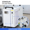 ZONESUN ZS-UVC2 UV Visual Laser Engraving Machine Automatic Target Alignment for Medical Cosmetic Packaging