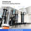 ZONESUN ZS-TBRH200 Automatic Ampoule & Vial Labeling Machine | Vertical to Horizontal Round Bottle Labeler 300 pcs/min