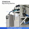 ZONESUN ZS-FSK5 Automatic Cement Valve Bag Packing Machine with Automatic Bag Placing Weighing System