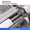 ZONESUN ZS-PFTM2 Automatic Effervescent Vitamin Effervescent Tablet Tube Packaging Machine Filling and Capping Monoblock