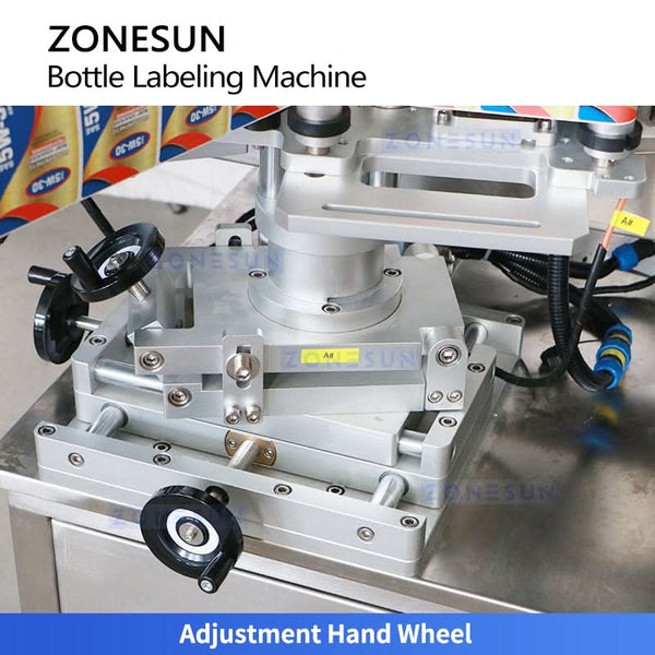 ZONESUN ZS-TB300L Vertical Automatic Round & Flat Bottle Labeling Machine