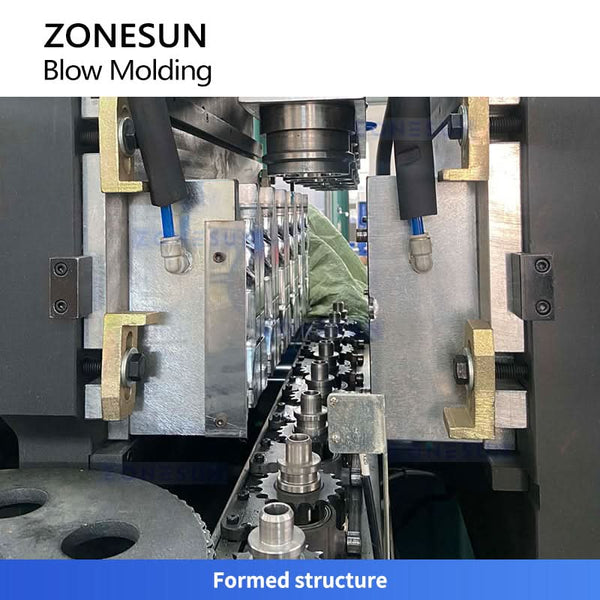 ZONESUN ZS-SBM2A UV Heating Bottle Blow Molding Machine Bottle Making Machine