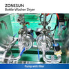 ZONESUN ZS-WB17 Automatic Bottle Rinsing and Drying Machine Integrated Cleaning Solution