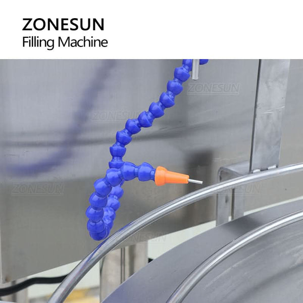 Zonesun ZS-VTRP1 Automatic Gear Pump Paste Filling Machine with Rotary Table for High Viscosity Liquids