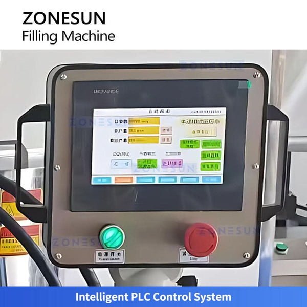 ZONESUN ZS-ASF2S High Precision Dual-Color Spiral Cosmetic Filling Machine