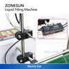 ZONESUN ZS-DPYT200 Dual-Nozzle Liquid Filling Machine Small Filling Line