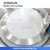 ZONESUN ZS-LP300 Automatic Plastic Bottle Unscrambler Machine with Bucket Elevator
