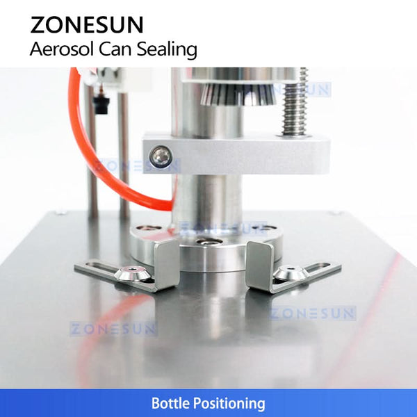 Zonesun ZS-YG25P Pneumatic Aerosol Spray Can Crimping Machine Pneumatic Capping Tool