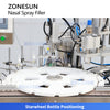 ZONESUN ZS-AFC20C Double-Head Peristaltic Pump Nasal Spray Filling and Capping Machine