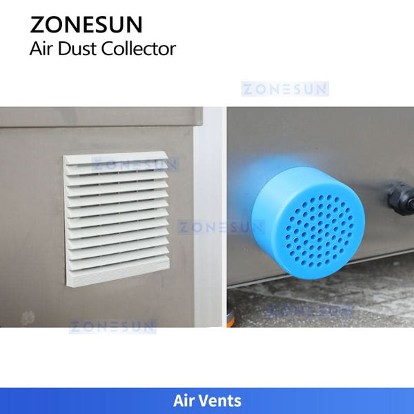ZONESUN ZS-NIC1 Semi Automatic Ionized Air Bottle Rinser Cleaner