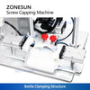 ZONESUN ZS-XG450S Semi-Automatic Servo Driven Capping Machine Electric Screw-Type Bottle Capper