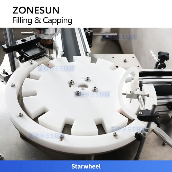 ZONESUN ZS-AFC25 Magnetic Pump Perfume Bottle Filling Capping Machine