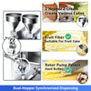 ZONESUN ZS-CZ100 Automatic Cake Frosting Machine Rotary Crepe Birthday Cake Icing Spreader